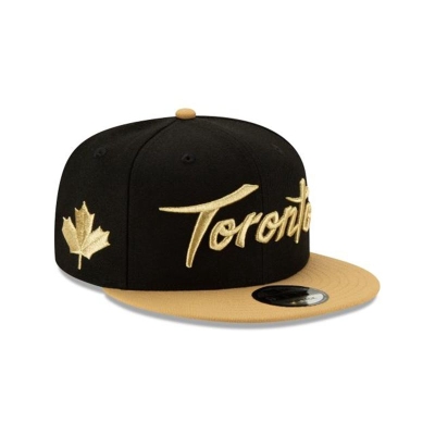 Black Toronto Raptors Hat - New Era NBA 2019 NBA Authentics City Series 9FIFTY Snapback Caps USA4978503